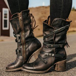 FREEBIRD by Steven CORA BLACK SIZE 10